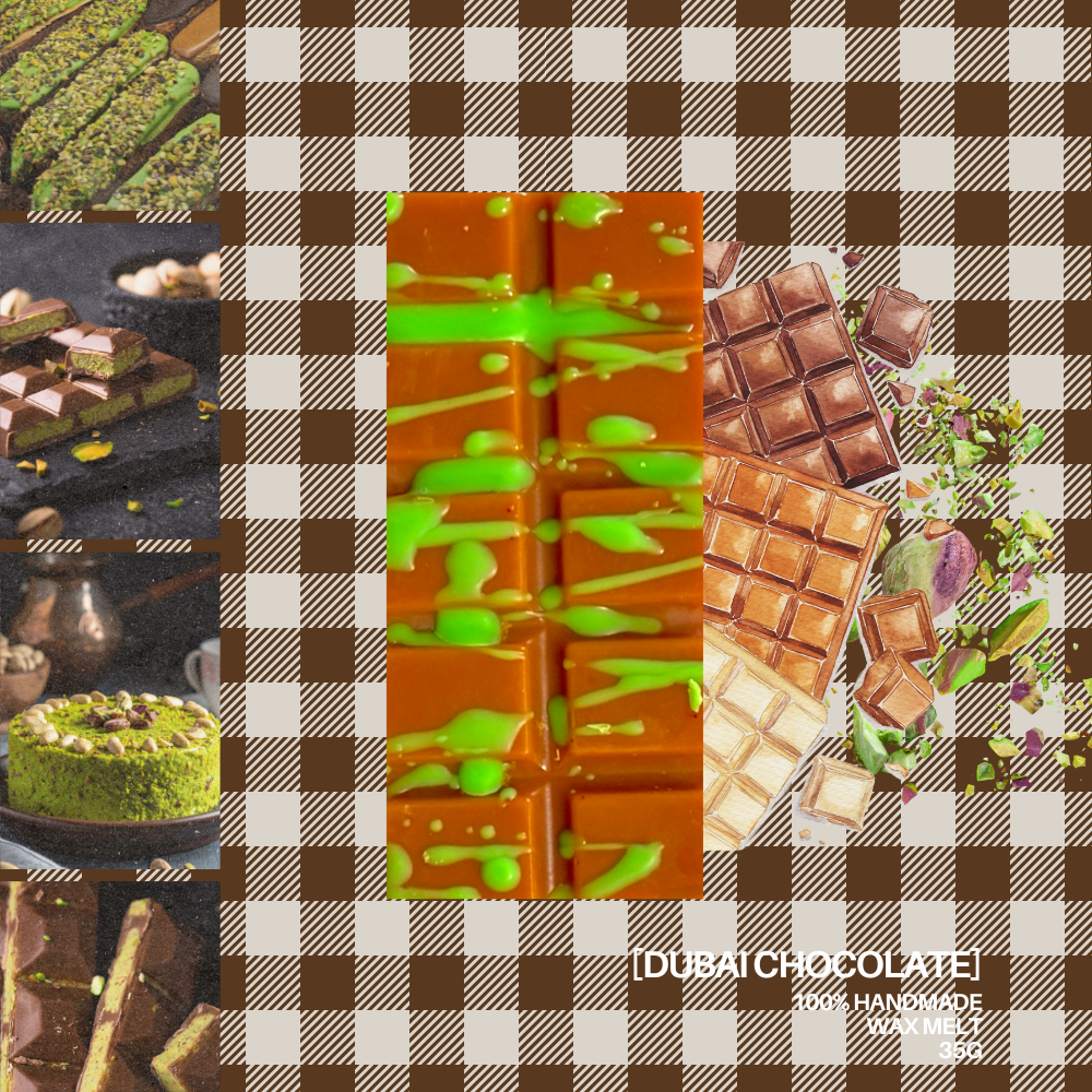 Dubai Chocolate – Wax Melt – 35g - CJ-20031