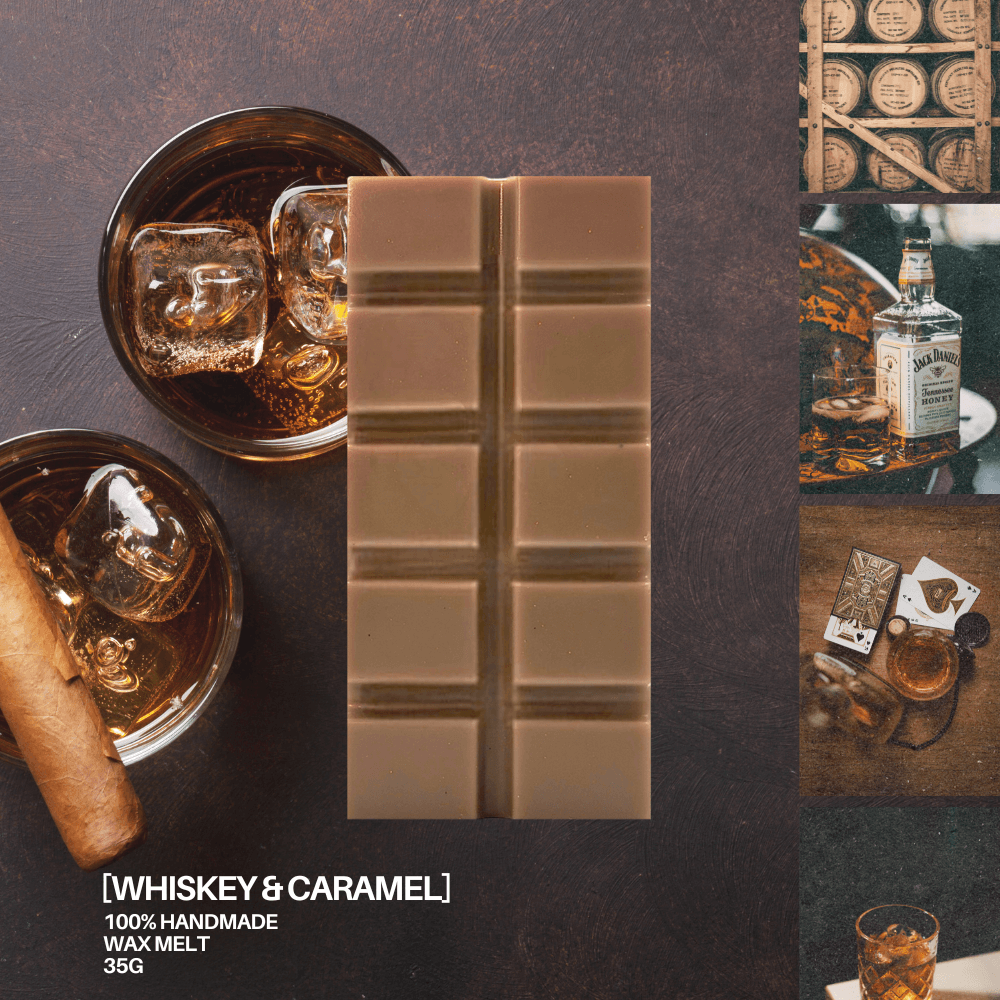Whiskey & Caramel – Wax Melt – 35g - CJ-2008