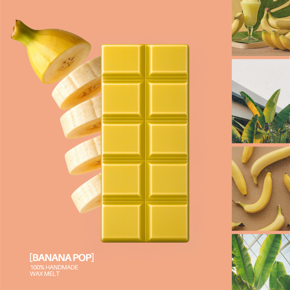 Banana POP – Wax Melt Snap Bar