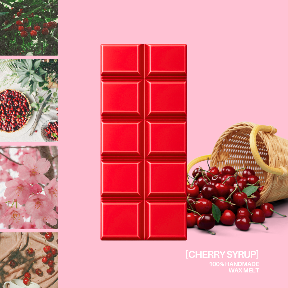 Cherry Syrup – Wax Melt Snap Bar