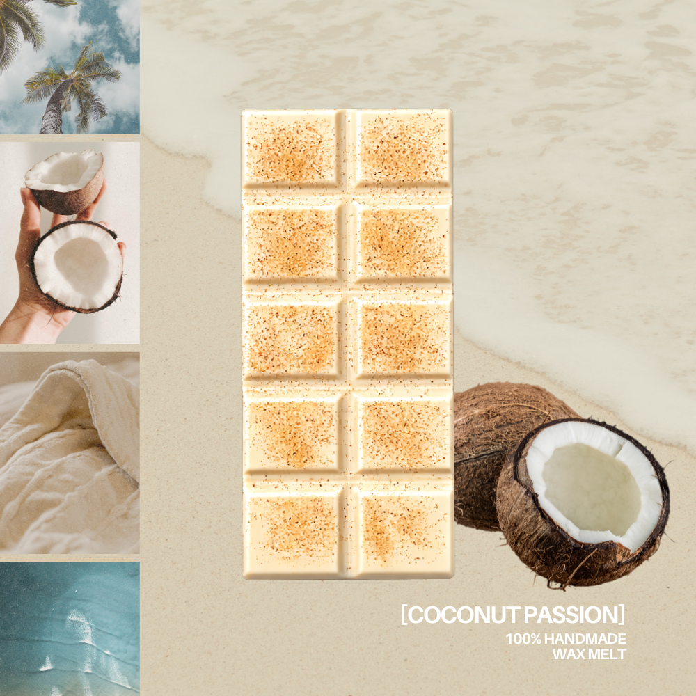 Coconut Passion – Wax Melt Snap Bar