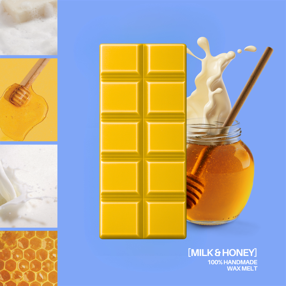 Milk & Honey – Wax Melt Snap Bar