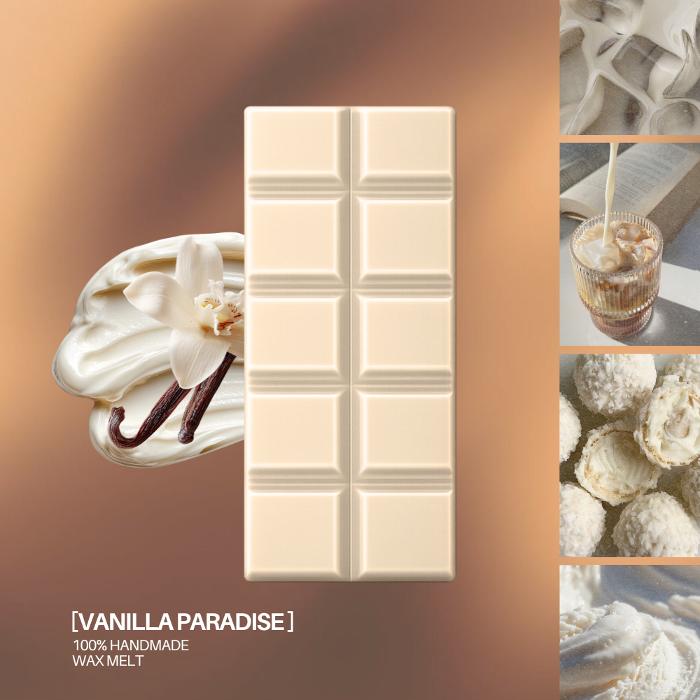 Vanilla Paradise – Wax Melt Snap Bar